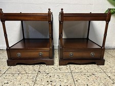 2 X Kommode Tisch Tische England Beistelltisch, Antik englischer Mahagoni