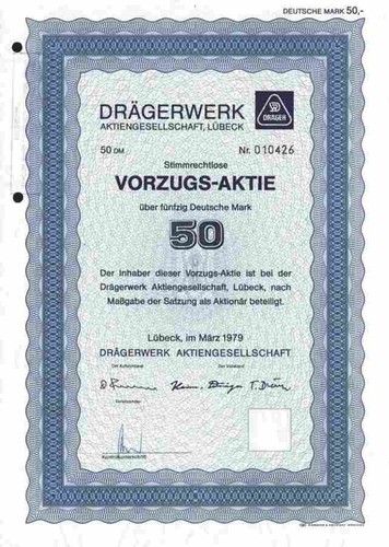 Drägerwerk 1979 lübeck - drägerwerk, ag