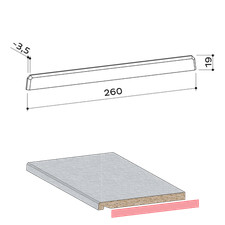 Seitenabschlusskappe 19/260