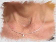 Silberreif Halskette Omegareif