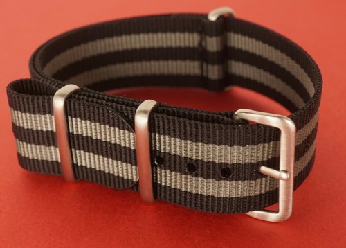 Nato strap armband grau - armband,