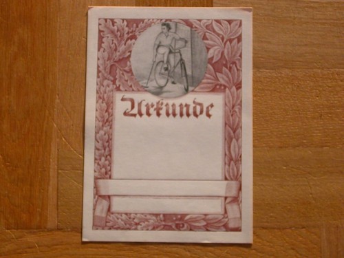 Sport 1936 urkunde - sport,
