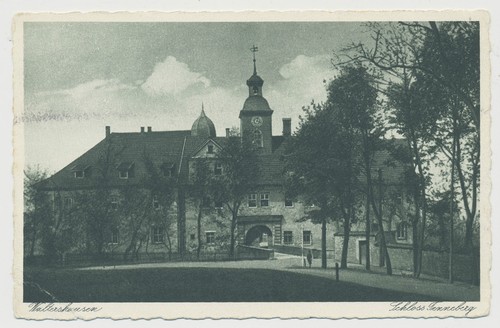 Waltershausen schloß - ak,