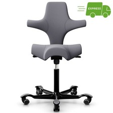 HAG Capisco 8106 | Stoff Xtreme Grau | Gestell Schwarz | Express