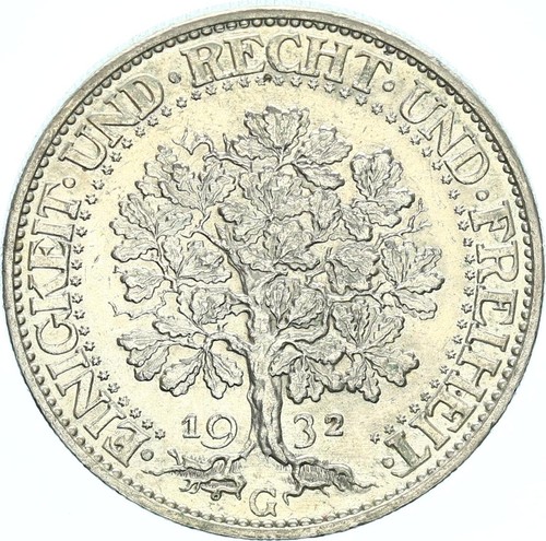 Weimarer republik reichsmark - 5,