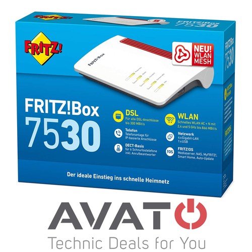 Avm fritzbox 7530 vdsl dsl - fritzbox,