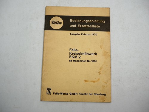 Fella fkm2 kreiselmähwerk - fkm2,