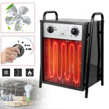 9KW Elektroheizer Elektroheizung Heizung Bauheizer Heizgebläse Schnellheizer NEU