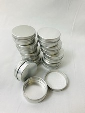 10 Stück 15ml silberne