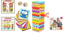 Wooden Bobble Tower -