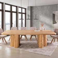 Massivholz esstisch art deco - art,