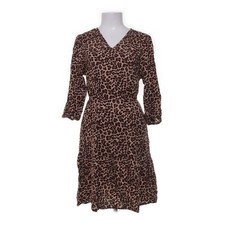 Zero, Kleid, Größe: 42, Braun/Beige, Viskose, Leopard, Damen -eeS