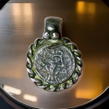 Anglo Saxon Silver Pendant