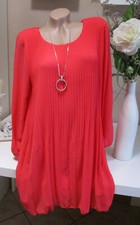 Neu italy tunika kleid - italy, plissee