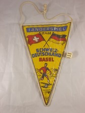 Alter Fussball Wimpel Länderspiel SCHWEIZ - DEUTSCHLAND 1968 Nationalmannschaft