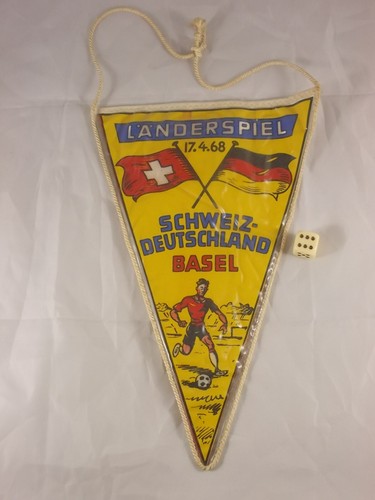 Fussball wimpel 1968 - fussball,