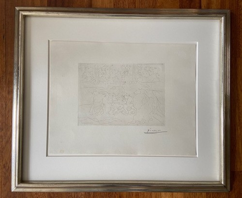 Pablo picasso orig radierung - pablo, orig.-radierung