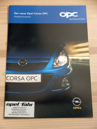 Opel corsa opc - d,