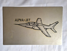 Blech­schild Alpha jet