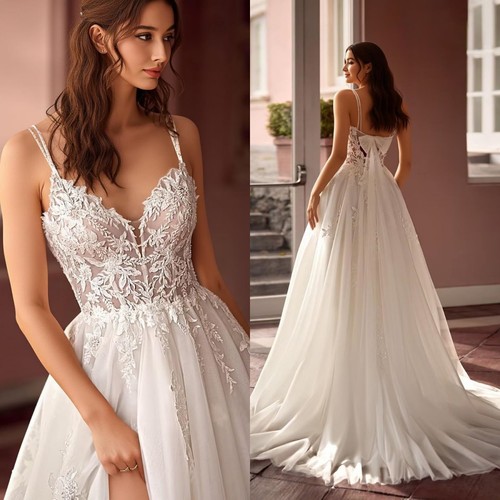 Brautkleid ausschnitt - brautkleid, v-ausschnitt