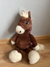 Nici 37840 Pferd Soulmates mit Bändern, Schlenker 50cm, Velvet braun