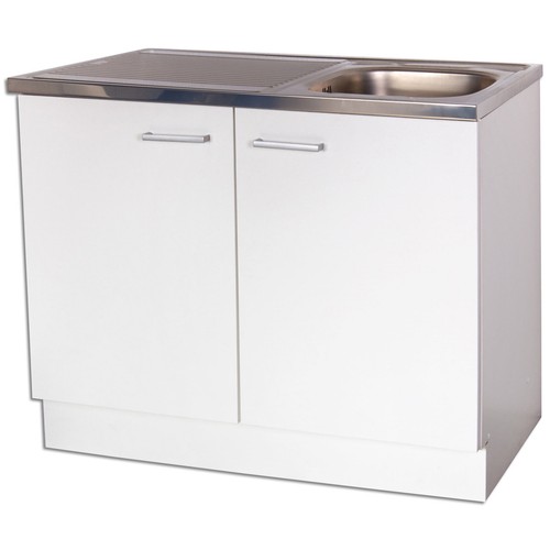 Spülenschrank girona weiß - spülenschrank,