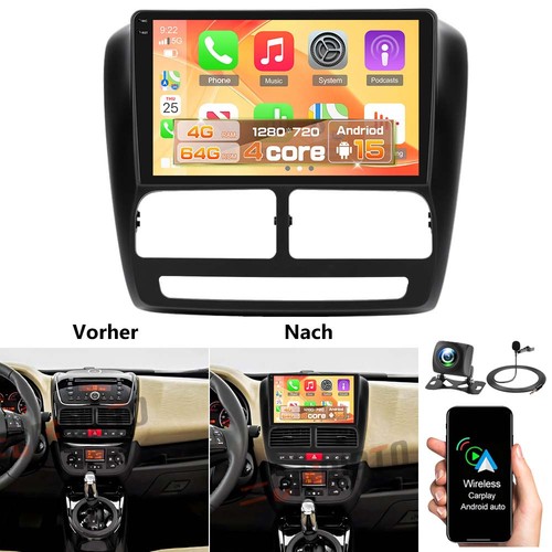 64g carplay für fiat - 4g+64g,