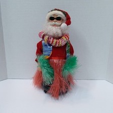 Vintage Rocking Hula Santa