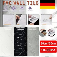 80 Stück Marmoreffekt PVC