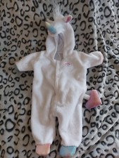 Baby Born Kleidung Overall  Einhorn Anzug Plüschanzug  Zapf Creation