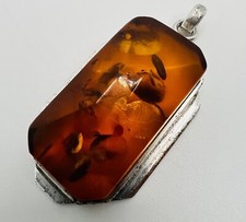 Art Déco Bernsteinanhänger
