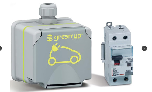 Legrand green up steckdose - green',