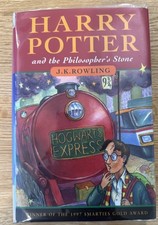 Harry Potter Philosopher’s Stone  JK Rowling 5th Print Young Wizard Wand Error