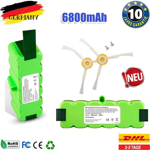 6800mah akku für irobot - akku,