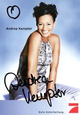 Autogramm - Andrea Kempter