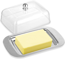 Edelstahlbutterdose