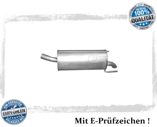 Endschalldämpfer opel astra - endschalldämpfer, h