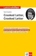 Klett Lektürehilfen Tom Franklin, Crooked Letter, Crooked Letter | Buch