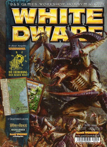 Auswahl white dwarf magazin - white,