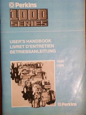 568-12 Perkins 1000 1004 1006 Serie Bedienungsanleitung Wartung service manual