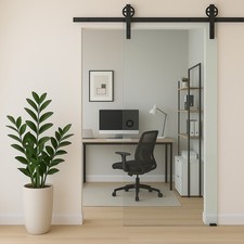 Glasschiebetür komplettset