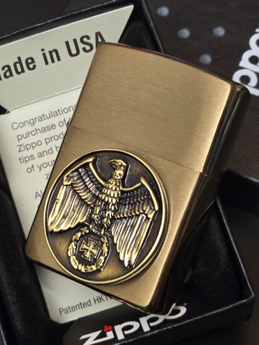 Zippo adler rund custom - adler,