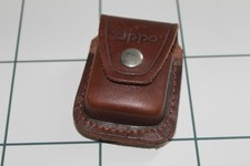 Zippo Pouch Etui BRAUN mit Gürtelclip - Neuwertig!!!! - 6001218