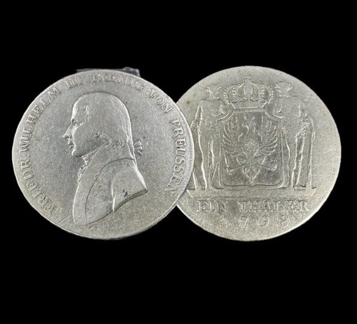 Silber münze taler preußen - silber,