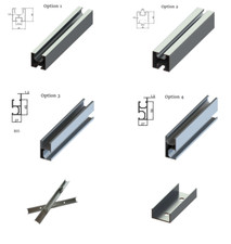 Solarprofil Montageprofil