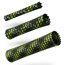 VIABLUE NEON Sleeve Gewebe- Geflechtschlauch Kabel bis 26mm small / medium / big