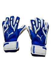 PUMA ULTRA Ultimate Hybrid Torwarthandschuhe Blau Weiß 041858-02 Größe 9