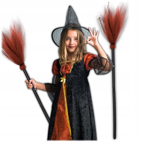 Hexenbesen-Halloween-Accessoir