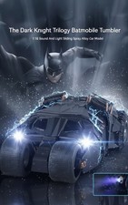 Batman Tumbler 1:18 Diecast - LED Licht, Sound & Rauch Effekt - Limited 