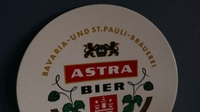 Brauerei Wandteller "ASTRA Bier" 31cm, Vintage, Bavaria und St.Pauli Hamburg TOP